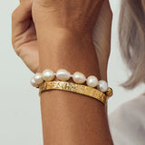 Olivia Gold Cuff Bracelet Arms of Eve
