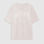 Cade Tee in Wash White Leopard ANINE BING