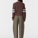 Wool Alpaca Zip Up Knit BASSIKE