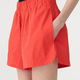 Crushed Cotton Tennis Short