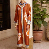 Soleil D’amour Silk Shirtdress
