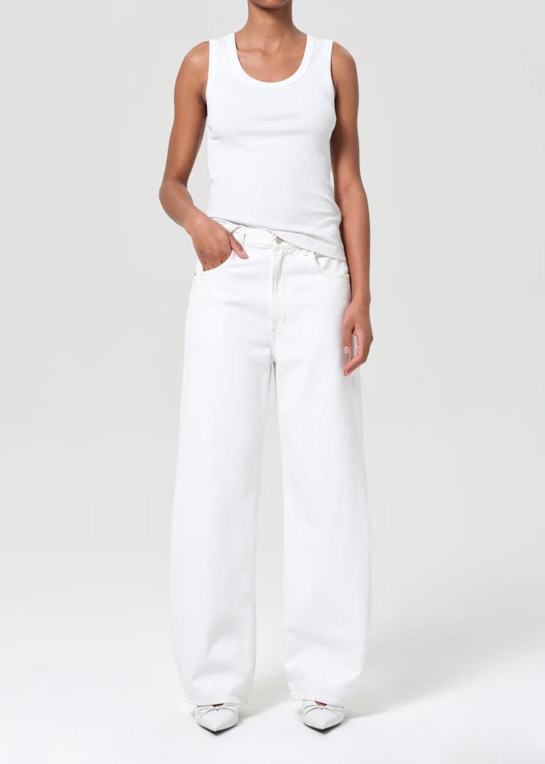 Low Curve Jean in Milkshake AGOLDE