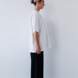 Jasper Tee in White Mabel