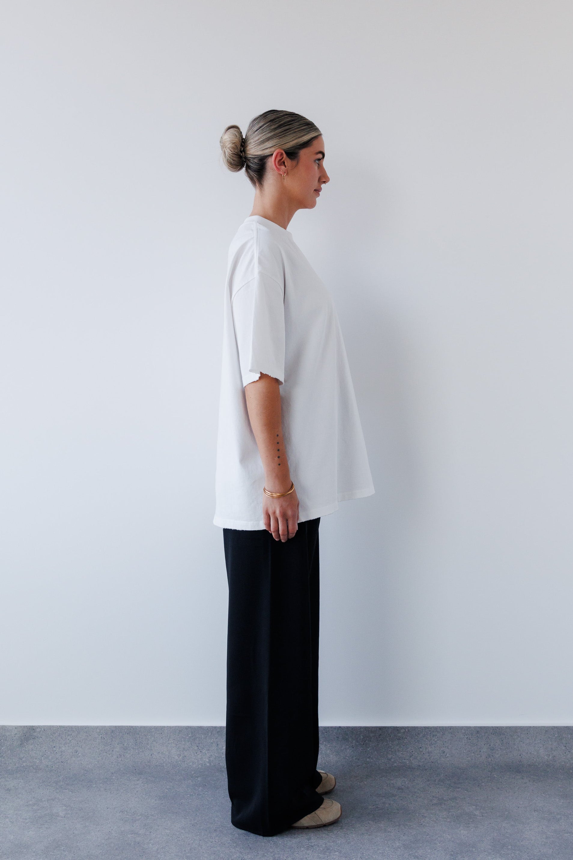 Jasper Tee in White Mabel