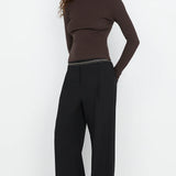 Siera Long Sleeve in Dark Chocolate