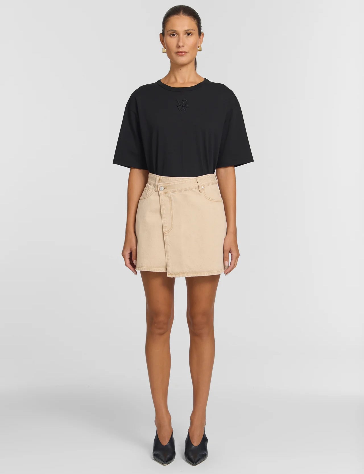 Silverado Skirt in Limestone Viktoria + Woods