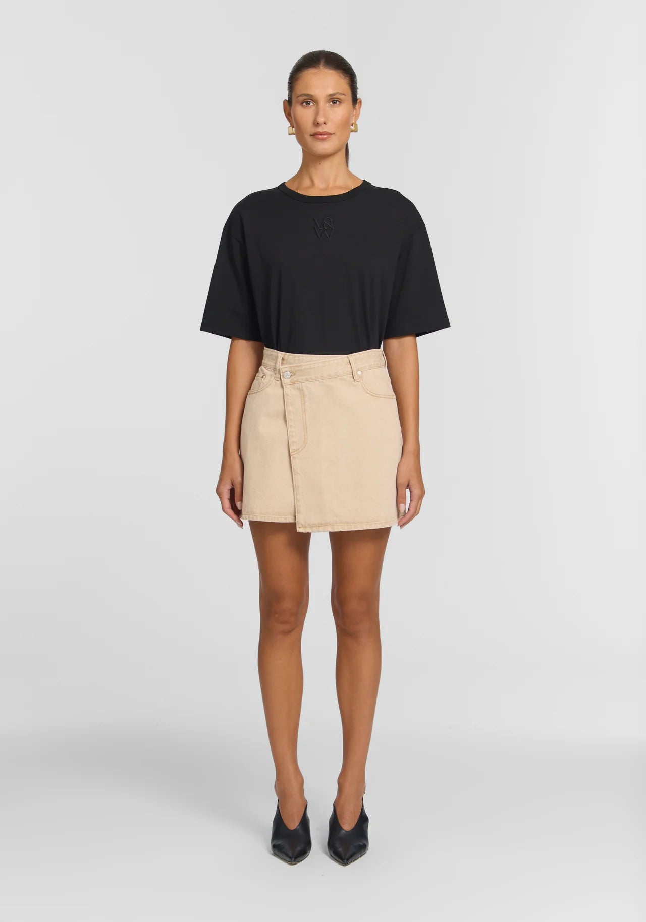 Silverado Skirt in Limestone Viktoria + Woods