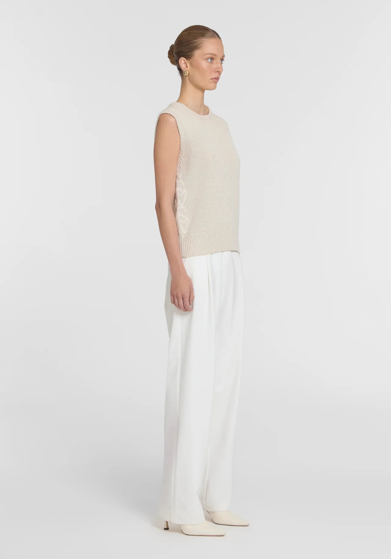 Ascendant Vest in Oat Marle Viktoria + Woods