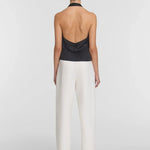 Evian Halter Top in Black Viktoria + Woods