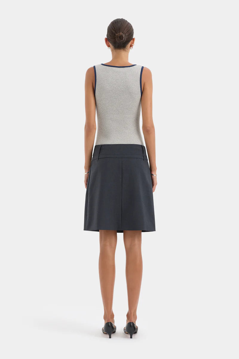 Yes Sir. Ribbed Tank in Grey Marle (Copy) Sir.