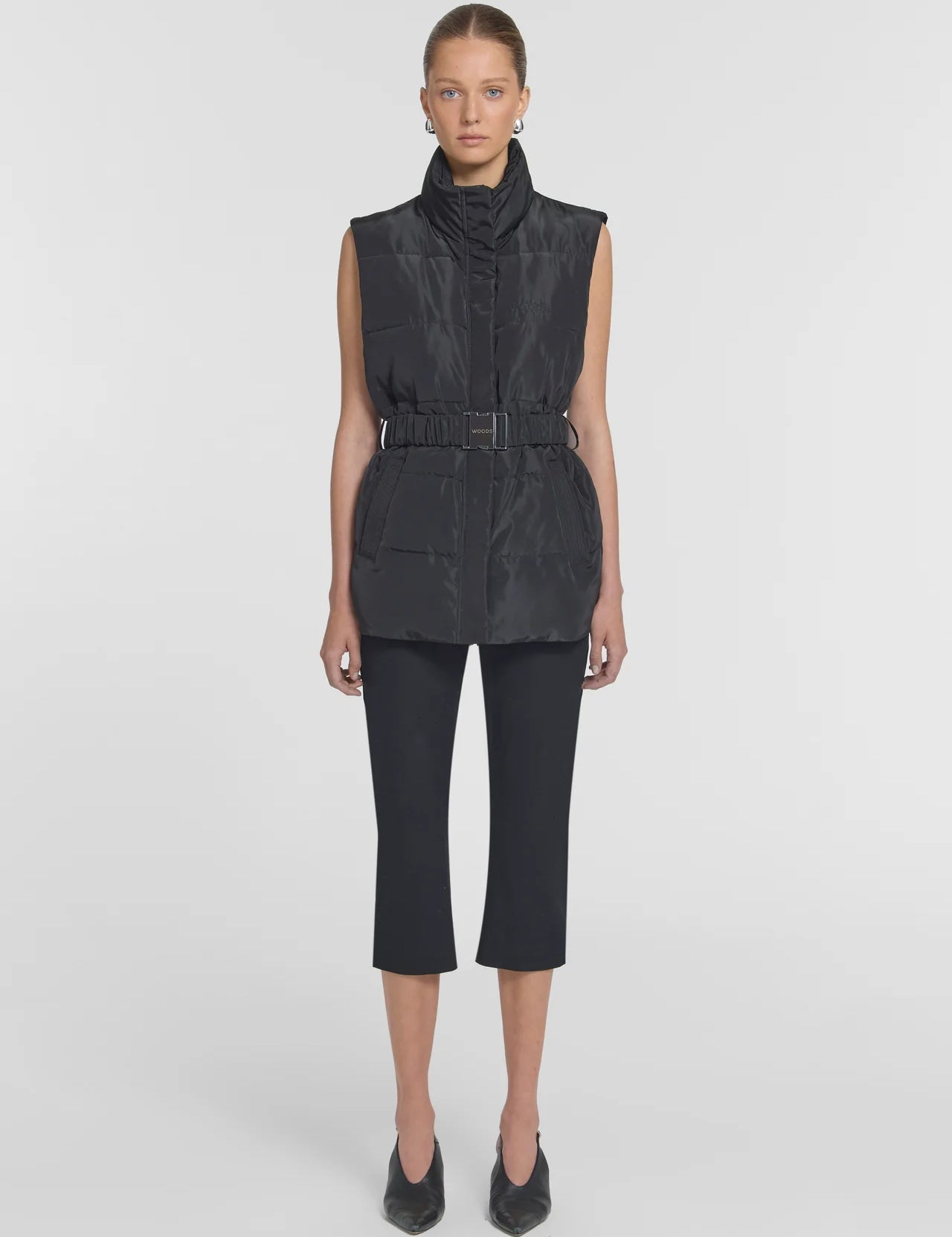Alchemy Puffer Vest in Black Viktoria + Woods