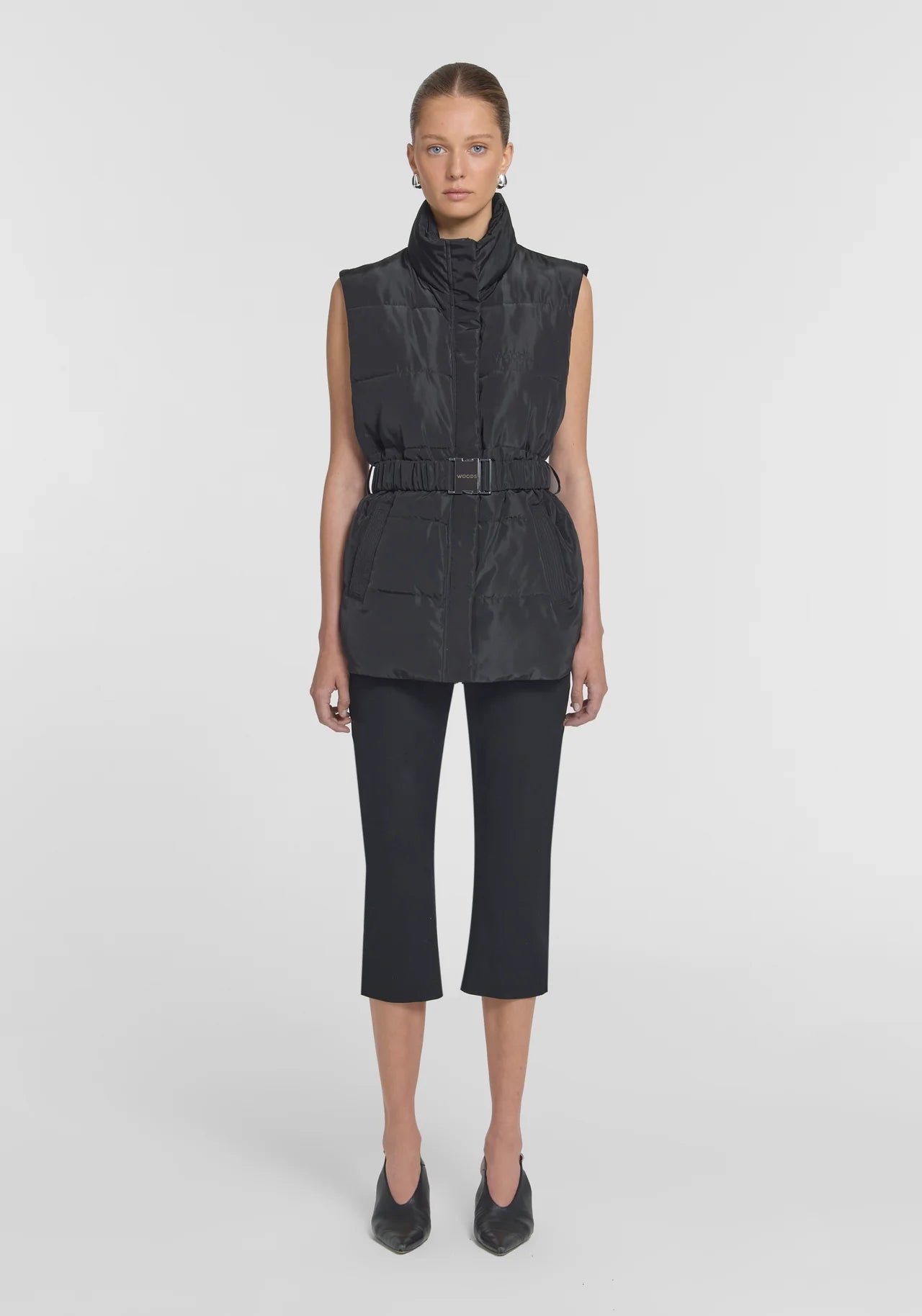 Alchemy Puffer Vest in Black Viktoria + Woods