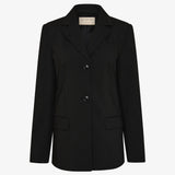 Marcelli Blazer in Black and White Pinkstripe Bec and Bridge
