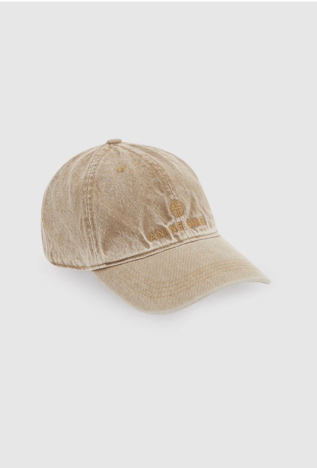 Jeremy Baseball Cap in Butter Yellow ANINE BING