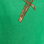 Wanda Embroidered Dress in Green Alemais
