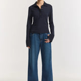 Kloss Top in Navy