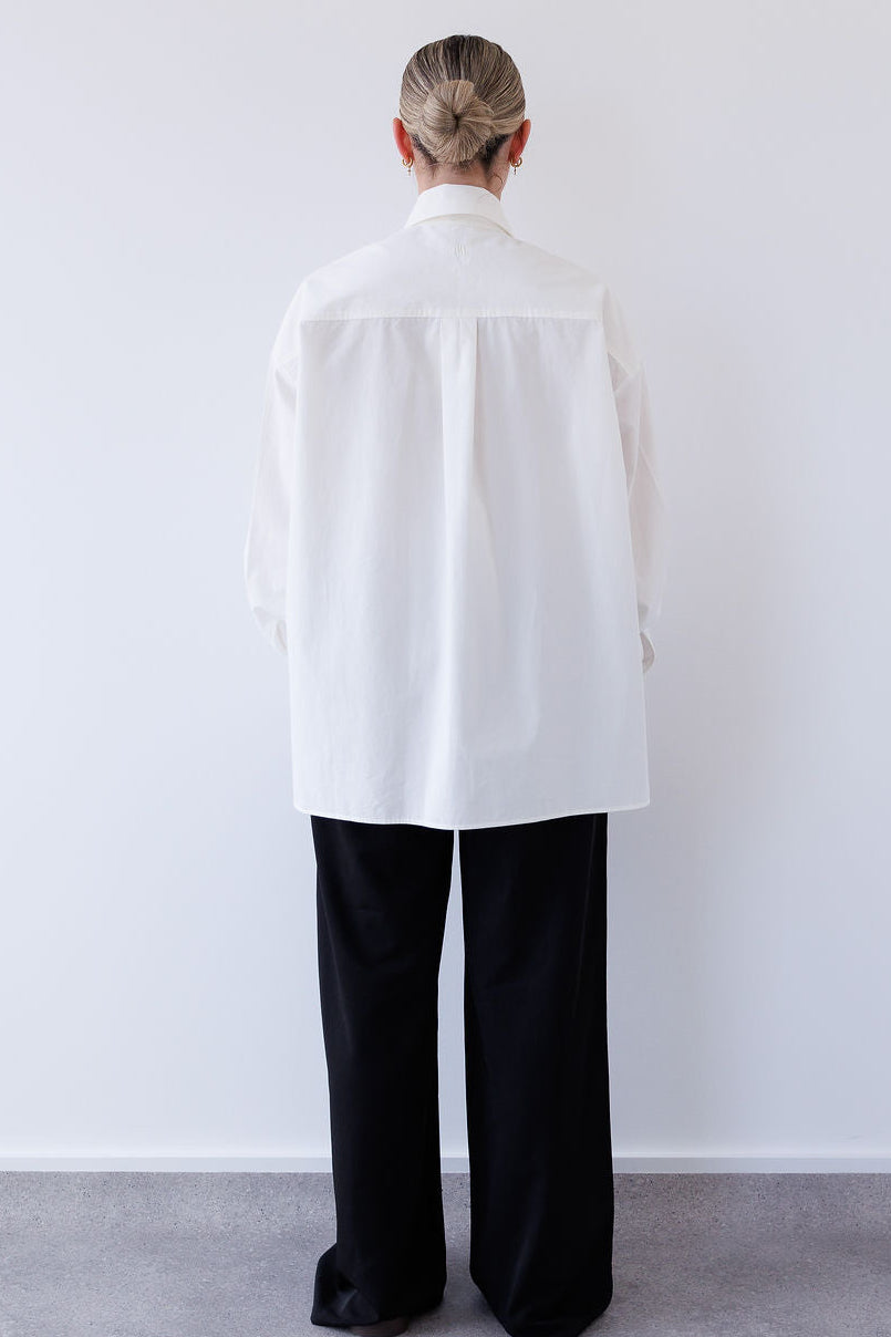 Bec Shirt in White Mabel