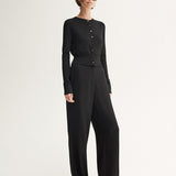 Penny Knit Cardigan in Black Elka Collective