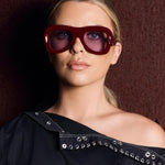 Bowery in Burgundy Valley Eyewear