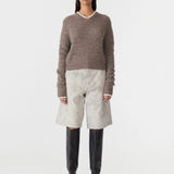 Wool Alpaca Athletic Rib Knit BASSIKE