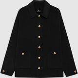 Luca Jacket in Black Cashmere