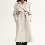 Nova Trench Coat in Pebble Elka Collective