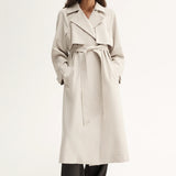 Nova Trench Coat in Pebble Elka Collective