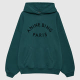 Harvey Sweatshirt Paris in Dark Teal