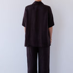 Bertie Shirt in Chocolate Mabel