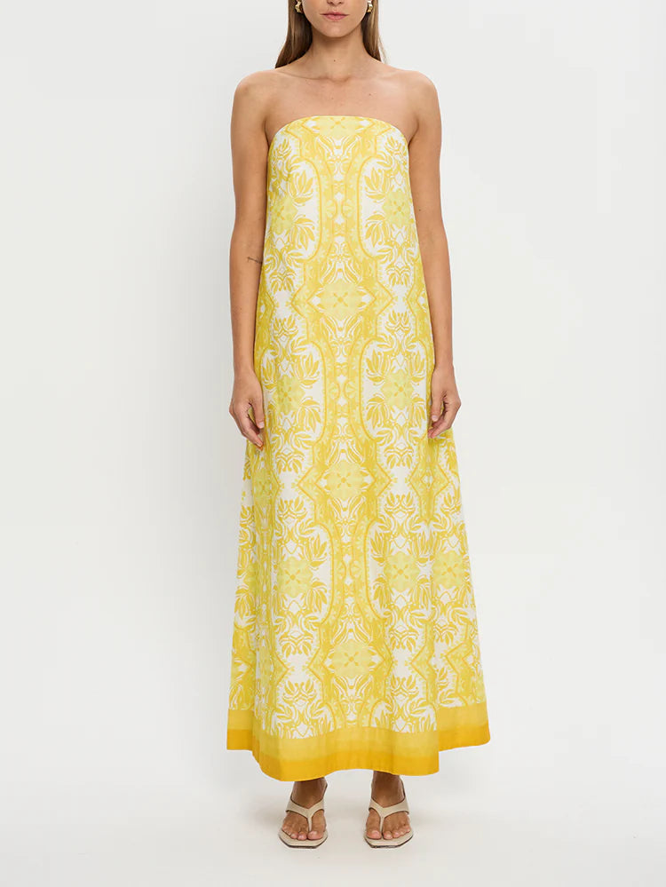 Madeline Strapless Maxi Dress