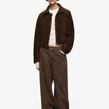 Hunter Suede Jacket in Dark Chocolate Bec and Bridge