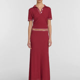 Showtime Skirt in Red Viktoria + Woods