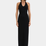 Solari Halter Twist Dress Sir.