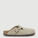 Boston SFB Taupe Suede Leather - Regular Fit