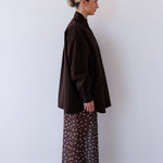 Bec Shirt in Chocolate Mabel
