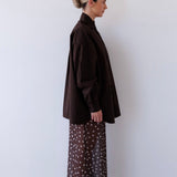 Bec Shirt in Chocolate Mabel