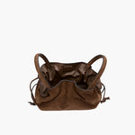 Brown Suede Mila Mini Tote Rylan