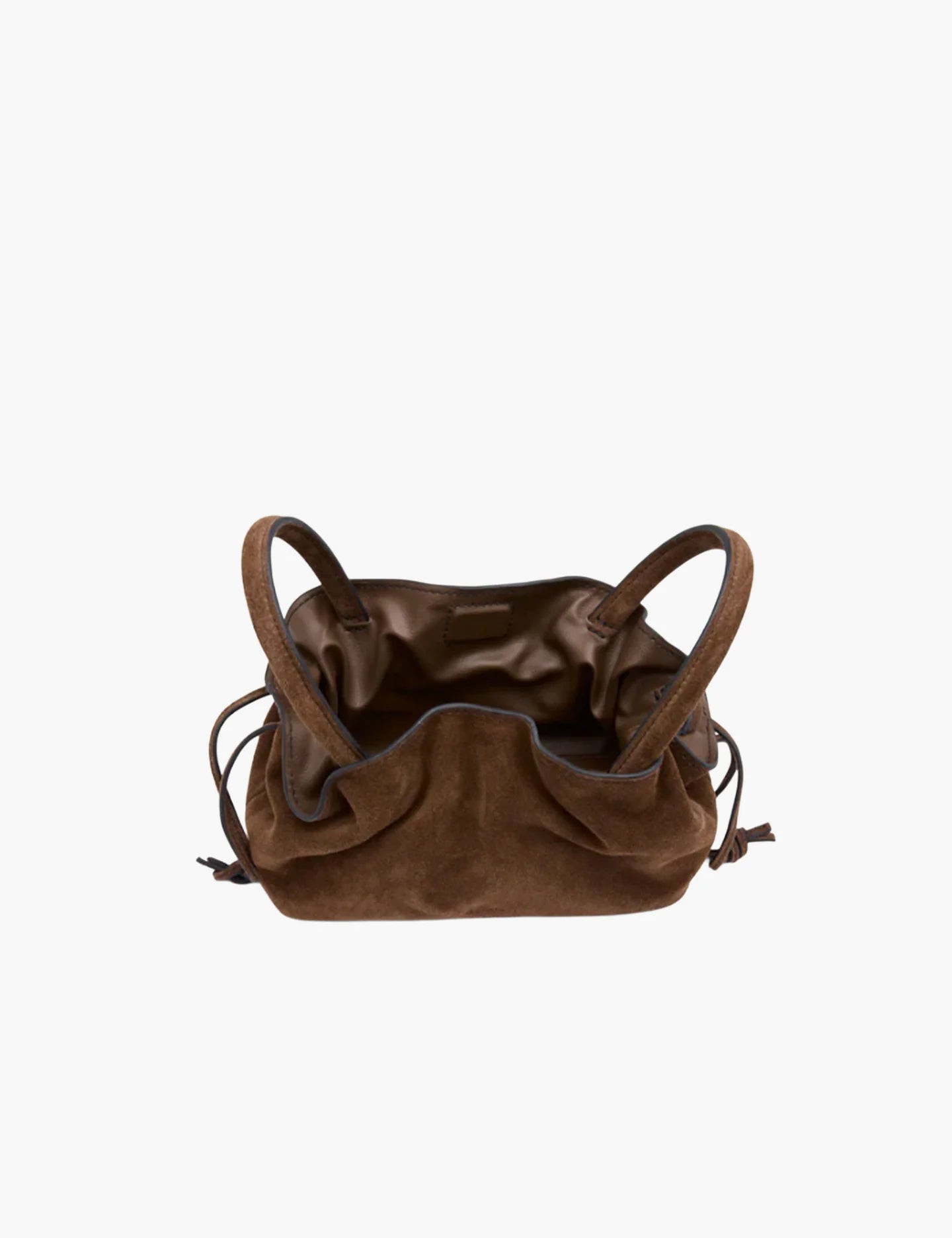 Brown Suede Mila Mini Tote Rylan