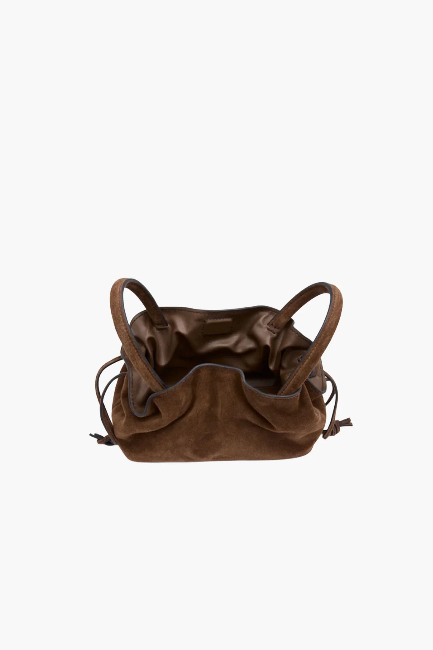 Brown Suede Mila Mini Tote Rylan