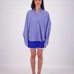 Mahalo Shirt in Blue Jasmine Alexa