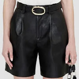 Carmen Short in Recycled Leather