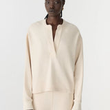 Fleece Pop Over Sweat