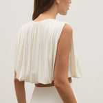 Contessa Top in Ivory Bayse Brand