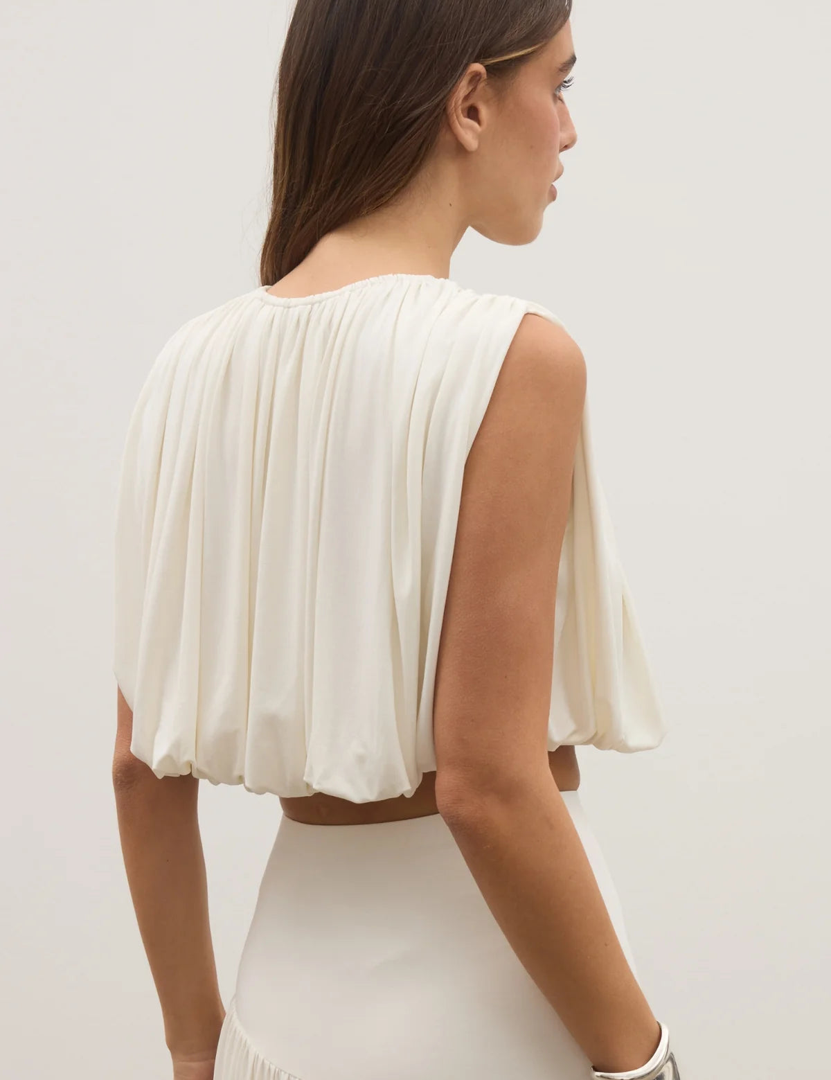 Contessa Top in Ivory Bayse Brand