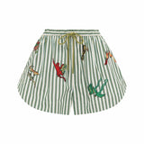 Bisou Embroidered Short Alemais