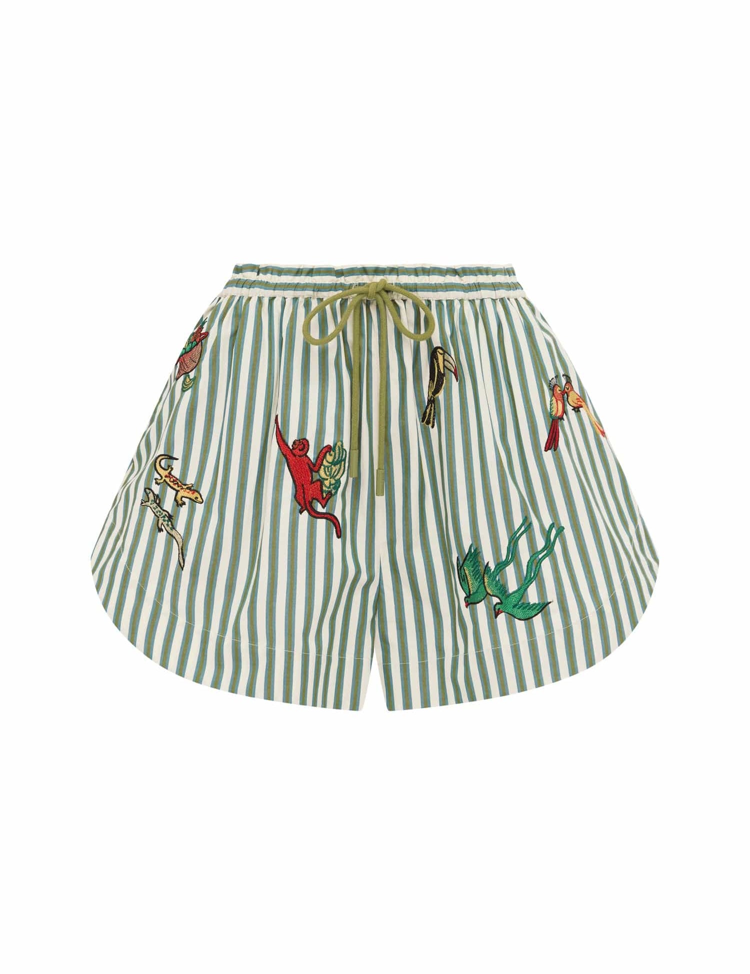 Bisou Embroidered Short Alemais