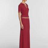 Showtime Skirt in Red Viktoria + Woods