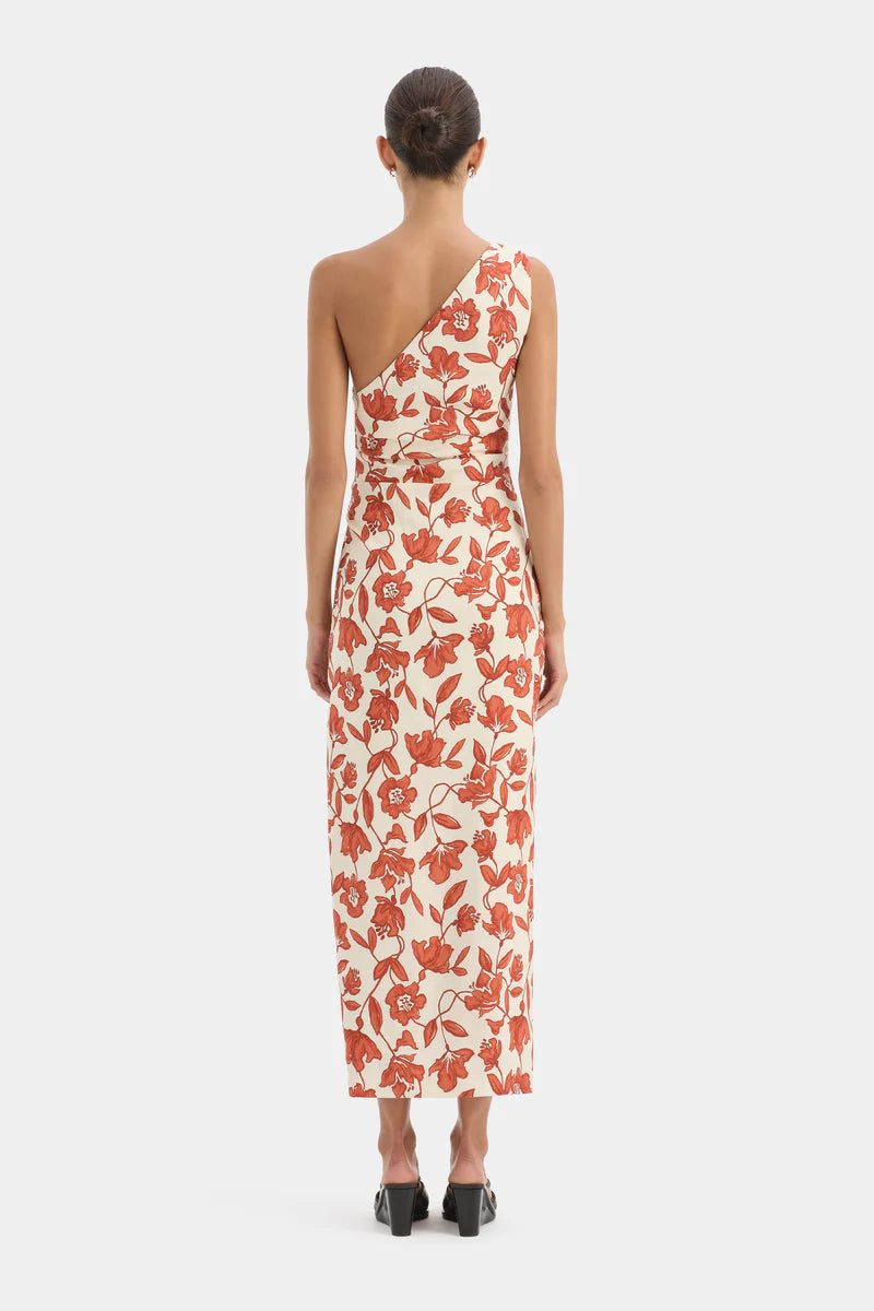 Chloe One Shoulder Midi Dress Sir.