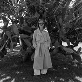 Nova Trench Coat in Pebble Elka Collective