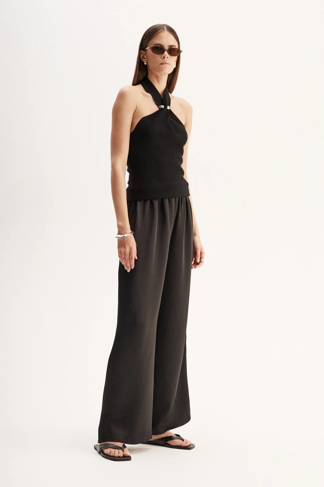 Zinnia Top in Black Elka Collective